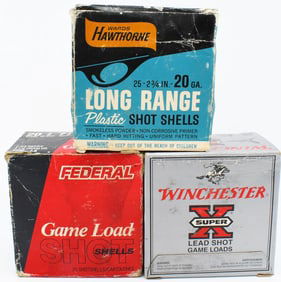 75 Rounds Of Mixed 20 Gauge Shotshells