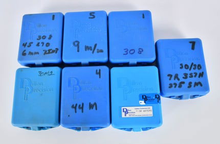 7 Dillon Caliber Press Conversion Kits