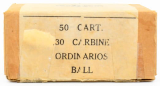50 Rounds Of Oxyless .30 Carbine Ammunition