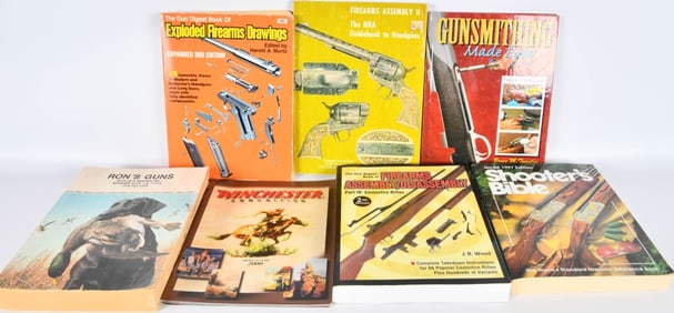 6 Various Reloading/Gun Smithing Books