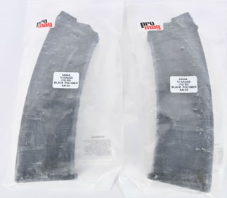 Lot of Two Saiga 12 Gauge Magazines, 10 Rounds