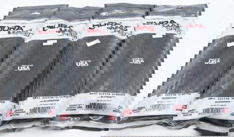 4 NIP Duramag AR15 30 Rd Magazines