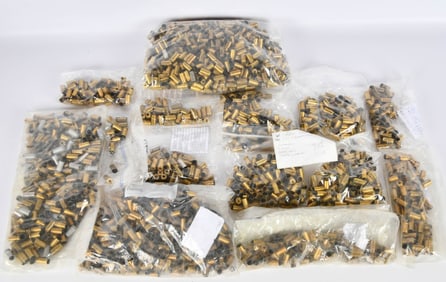 15 Lbs of 9mm Luger Empty Brass Casings