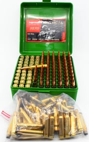 65 Rds of .308 Win Ammo W/ Empty Brass Casings