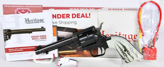 NEW Heritage Rough Rider Bear Claw Revolver .22 LR