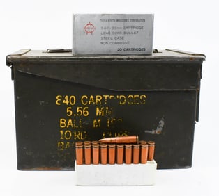 240 Rounds Of Norinco 7.62x39mm Ammunition