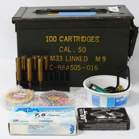 Huge Selection Of Various Caliber Ammunition