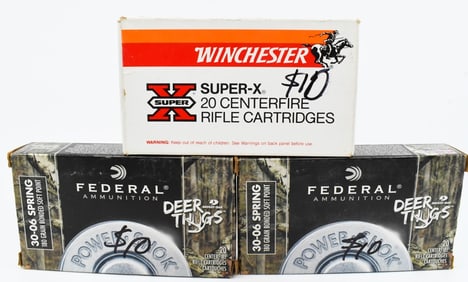 60 Rounds Of .30-06 SPRG Ammunition