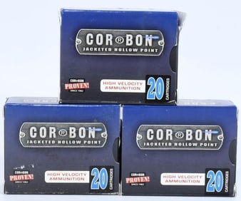 60 Rds CorBon Self Defense 38 Super+P 115 Gr JHP