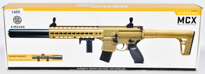 NIB Sig Sauer MCX Pellet Air Rifle