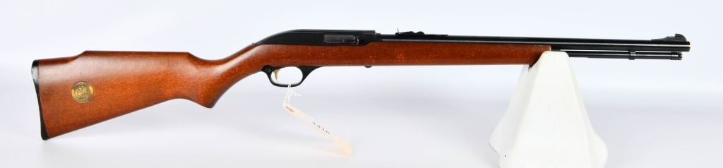 Marlin Limited Edition 75-20 Rifle .22 LR: Up Next We Have a Marlin Limited Edition 75-20 Semi Auto Rifle Chambered in .22 LR, Tube Fed, Front and Rear Sights, Gold Trigger, With Stock Medallion, Gold Trigger, Appears in Good Vintage Condition