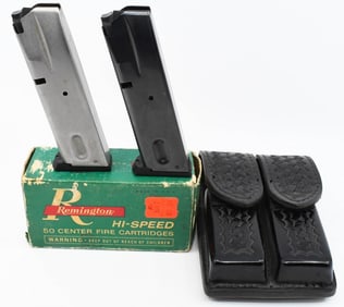 18 Rds Of .32-20 Win W/ Mags & Mag Pouch