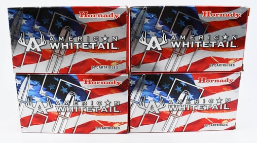 80 Rounds Of Hornady 7mm-08 Rem Ammunition