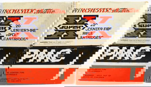 80 Count Of Empty 7mm Rem Mag Brass Casings