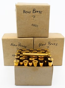 Approx 150 Ct Of Unknown Empty Brass Casings