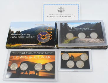 4 Sets Of Westward Journey Nickel Coins