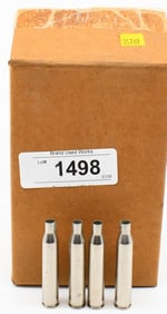 100 Count of Empty .25-06 Nickel Plated Casings