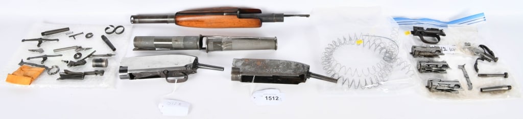 Winchester Model 1912 Parts Lot 12 Gauge: Up Next is a Large Lot of Winchester Model 1912 Parts Including Two Receivers, This Lot Will Require a Background Check. No Barrels, See Pictures For Parts.