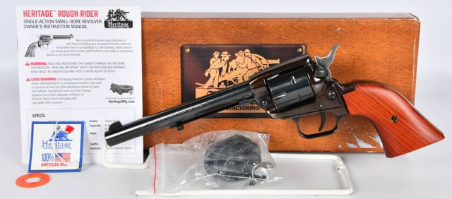 Heritage Arms Rough Rider Revolver 6 1/2" .22LR