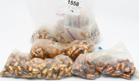 500+ Count Of .45 ACP Reloading Bullet Tips