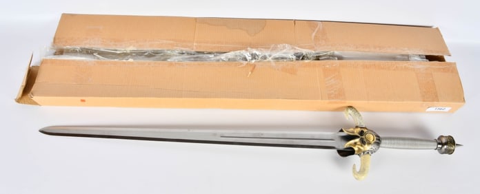 New In the Box Large Size Fantasy Sword Medieval