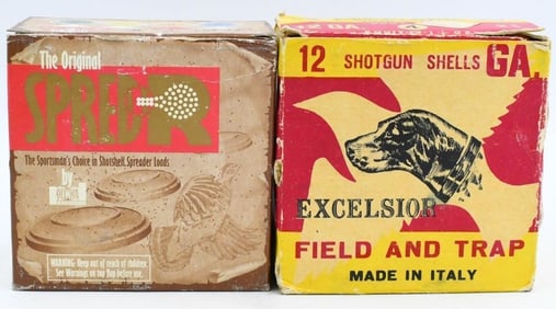 2 Collector Boxes of 12 Gauge Shotshells