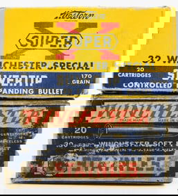 25 Rounds Of Collector .32 Win & .30-30 Win Ammo