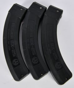 Lot of 3 Factory Ruger BX-25 Magazines Ruger 10/22