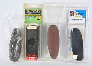 3 New Various Color Recoil Butt Pads