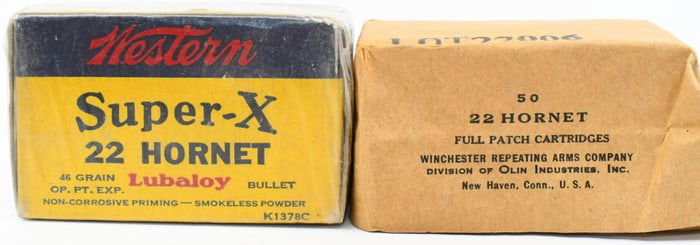 100 Rounds Of Collector .22 Hornet Ammunition