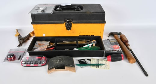 Carry Tool Box Full Of Misc Tools