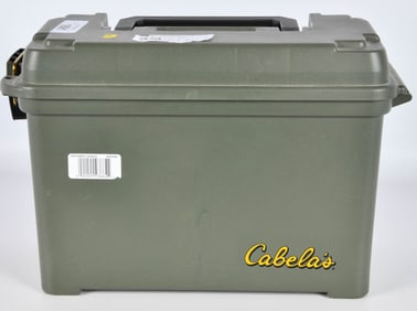 Large Size Plastic Ammo Storage Container