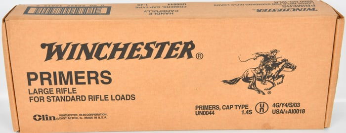 5000 Count Case of Winchester Large Rifle Primers