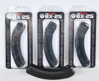 (3) NIP Ruger 10/22 BX-25 Series Magazine