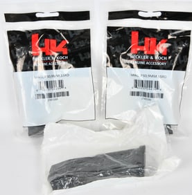 3 New HK Heckler & Koch P30 9mm 15 round Magazines