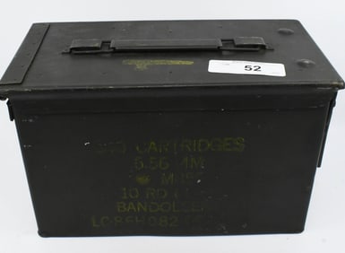 Metal Ammo Can Full Of Mixed 12 Ga Shotshells
