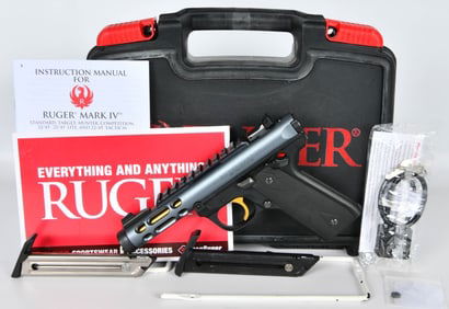 Ruger Mark IV 22/45 Lite Semi Auto Pistol .22 LR