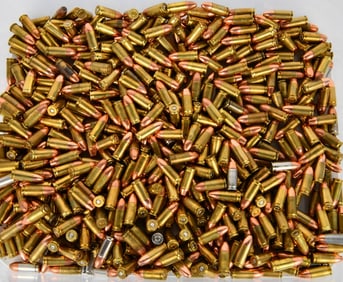 500 Rounds Of Mixed 9mm Luger Ammunition
