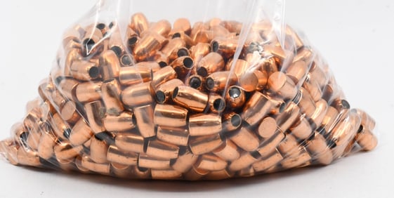 500 Count Of .45 Caliber JHP Reloading Bullet Tips