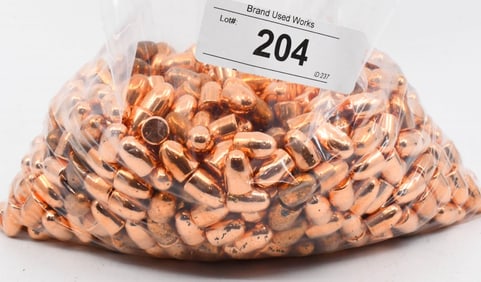 500 Count Of Mixed .45 ACP Reloading Bullet Tips