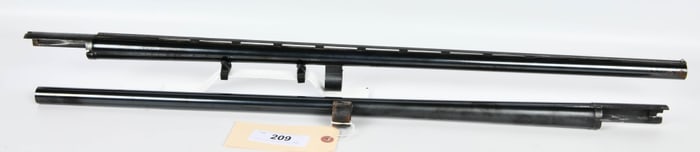 (2) vented rib barrels