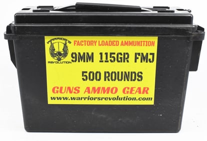 500 Rounds Of Mixed 9mm Luger Ammunition