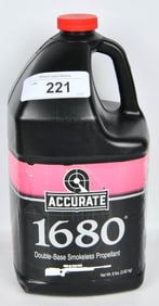 8 Lbs of Accurate 1680 Smokeless Powder