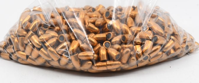 500 Count Of 9mm Luger Reloading Bullet Tips