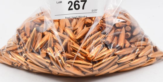 600 Count Of Mixed .30 Caliber Reloading Bullet
