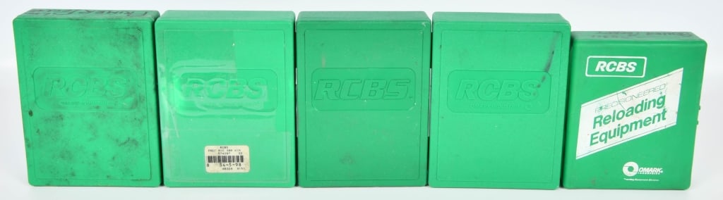 Lot of RCBS Reloading Swager Tools & More!: RCBS Primer Pocket Dies & Primer Pocket Swager Tools Comes With Plastic Storage Containers