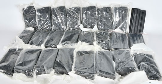 (17) NOS 20 round .308 Stainless Steel Black