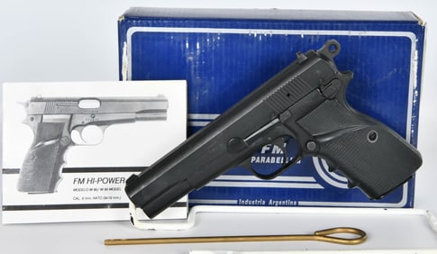 FM High Power Model M90 Semi Auto Pistol 9MM