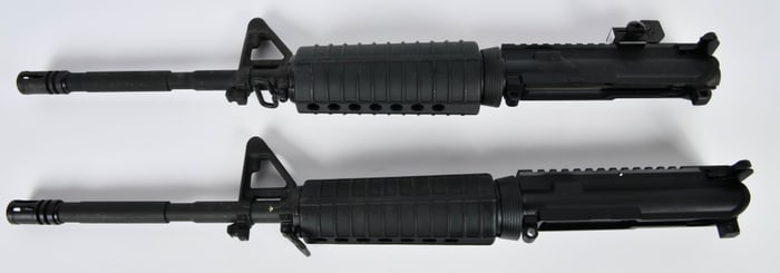 (2) Upper Black Tactical Platforms