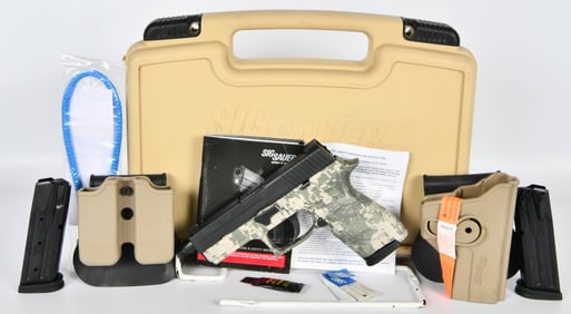 Sig Sauer P250 Digital Camo 9MM Pistol